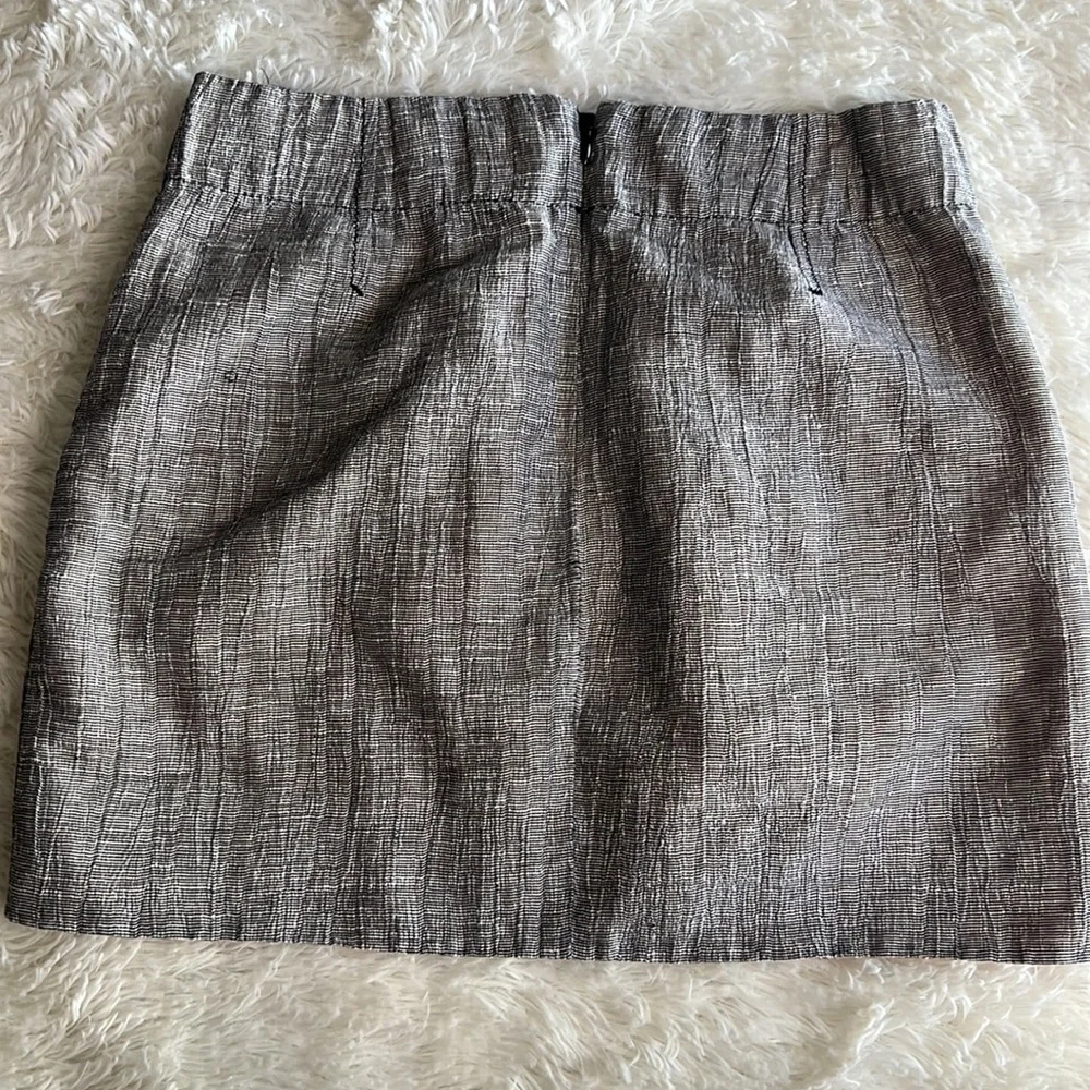 Womens Jcrew Skirt | Business Casual Skirt | Gray | 2 | A14 - Picture 3 of 6